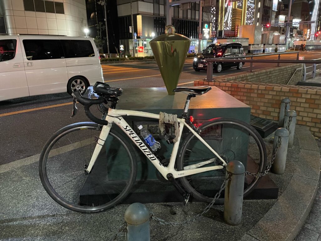 大阪市道路元標・自転車